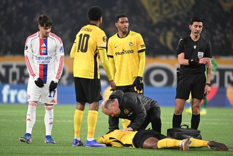 Football. UEFA Europa League. BSC Young Boys - Olympique Lyonnais. 22.01.2026