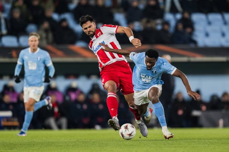 Football. UEFA Europa League. MalmA FF - Crvena Zvezda. 22.01.2026