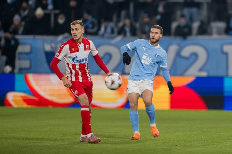 Football. UEFA Europa League. MalmA FF - Crvena Zvezda. 22.01.2026