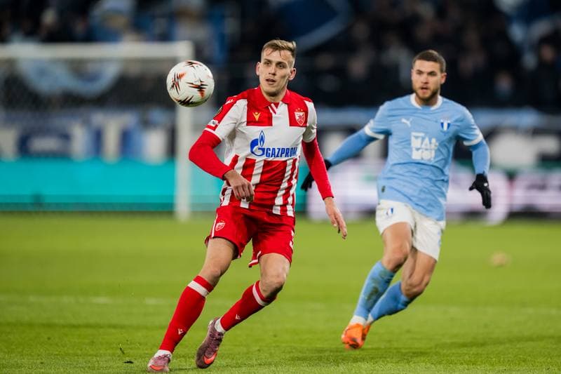 Football. UEFA Europa League. MalmA FF - Crvena Zvezda. 22.01.2026