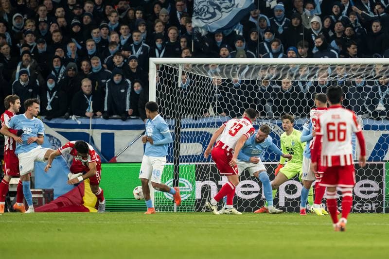 Football. UEFA Europa League. MalmA FF - Crvena Zvezda. 22.01.2026