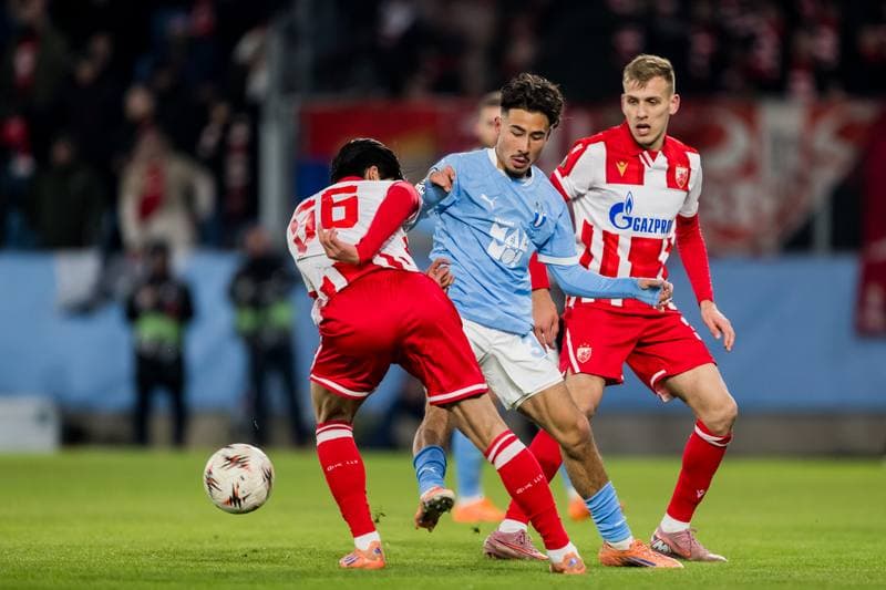 Football. UEFA Europa League. MalmA FF - Crvena Zvezda. 22.01.2026