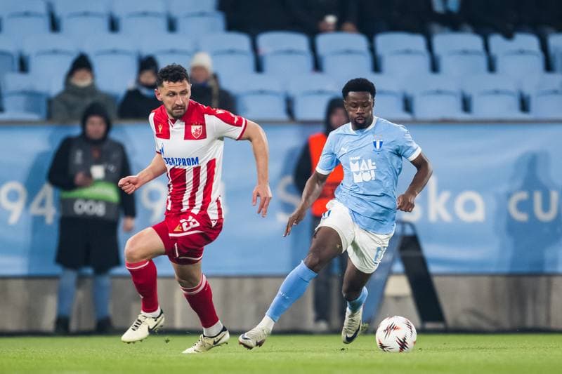 Football. UEFA Europa League. MalmA FF - Crvena Zvezda. 22.01.2026