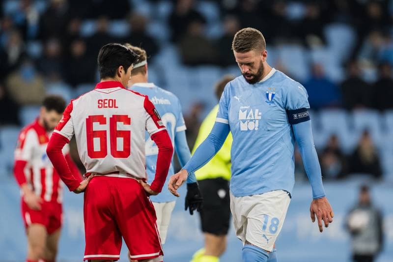 Football. UEFA Europa League. MalmA FF - Crvena Zvezda. 22.01.2026