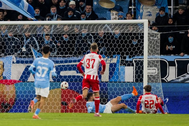Football. UEFA Europa League. MalmA FF - Crvena Zvezda. 22.01.2026