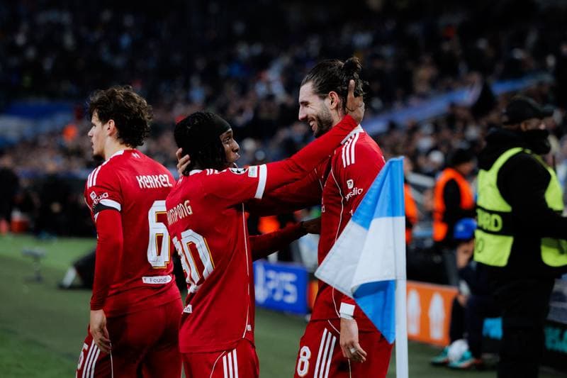 Football. UEFA Champions League. Olympique de Marseille - Liverpool FC. 05.11.2025