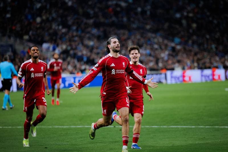 Football. UEFA Champions League. Olympique de Marseille - Liverpool FC. 05.11.2025
