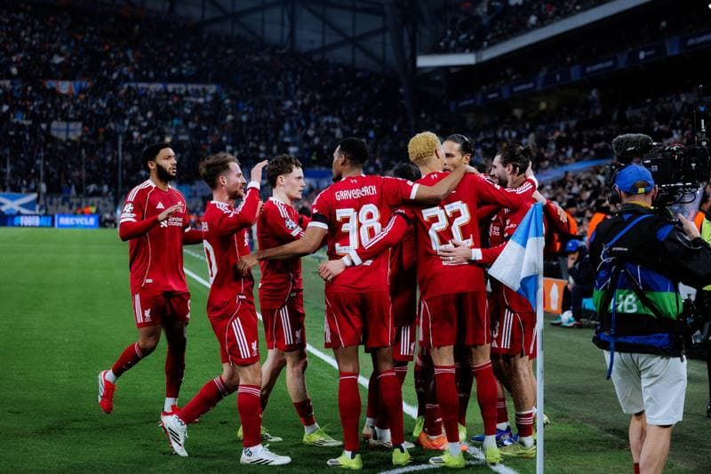Football. UEFA Champions League. Olympique de Marseille - Liverpool FC. 05.11.2025