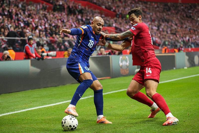 Football. FIFA World Cup Qualifiers. Poland - Netherlands. 14.11.2025