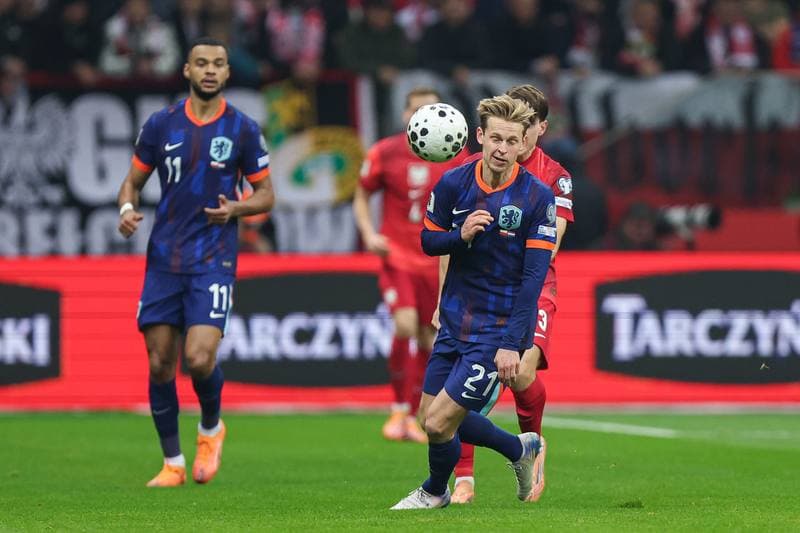 Football. FIFA World Cup Qualifiers. Poland - Netherlands. 14.11.2025