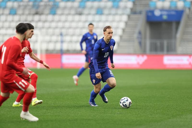 Football. UEFA U21 EURO Qualifiers. Croatia - Turkiye. 31.03.2026