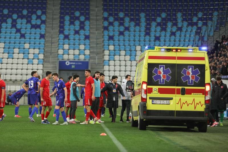 Football. UEFA U21 EURO Qualifiers. Croatia - Turkiye. 31.03.2026