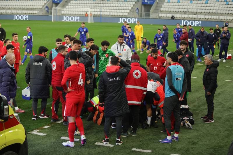 Football. UEFA U21 EURO Qualifiers. Croatia - Turkiye. 31.03.2026