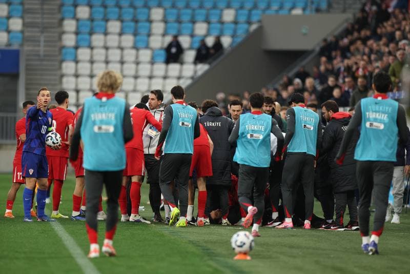 Football. UEFA U21 EURO Qualifiers. Croatia - Turkiye. 31.03.2026