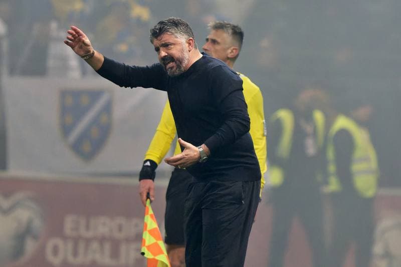 Football. FIFA World Cup Qualifiers. Bosnia and Herzegovina - Italy. 31.03.2026