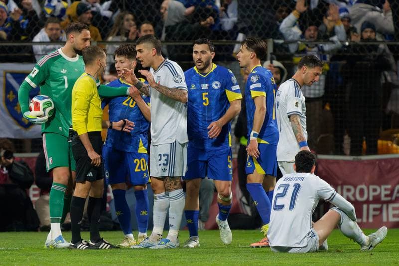 Football. FIFA World Cup Qualifiers. Bosnia and Herzegovina - Italy. 31.03.2026