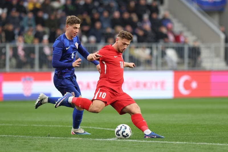 Football. UEFA U21 EURO Qualifiers. Croatia - Turkiye. 31.03.2026