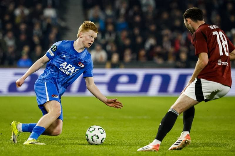 Football. UEFA Conference League. Sparta Prague - AZ Alkmaar. 19.03.2026