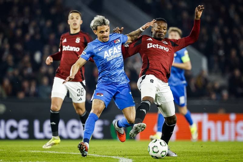 Football. UEFA Conference League. Sparta Prague - AZ Alkmaar. 19.03.2026