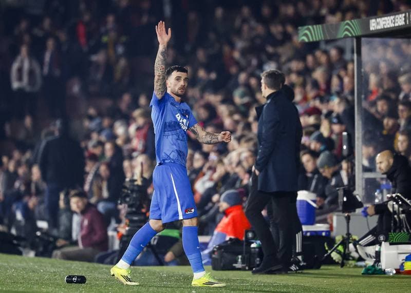 Football. UEFA Conference League. Sparta Prague - AZ Alkmaar. 19.03.2026