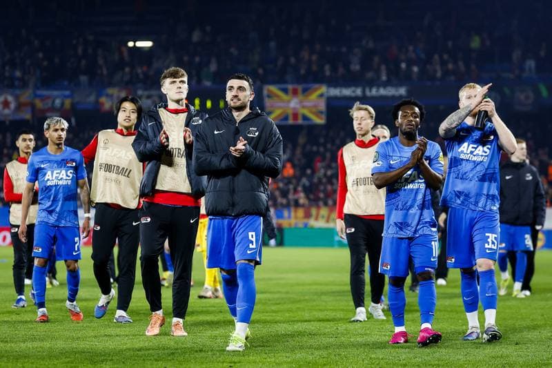 Football. UEFA Conference League. Sparta Prague - AZ Alkmaar. 19.03.2026
