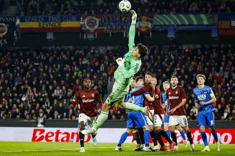 Football. UEFA Conference League. Sparta Prague - AZ Alkmaar. 19.03.2026