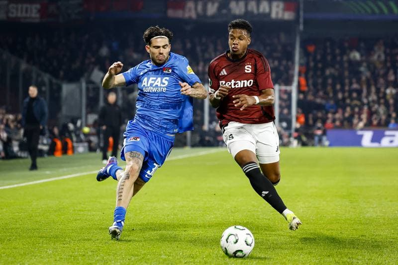 Football. UEFA Conference League. Sparta Prague - AZ Alkmaar. 19.03.2026