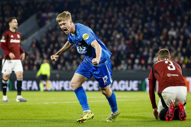 Football. UEFA Conference League. Sparta Prague - AZ Alkmaar. 19.03.2026