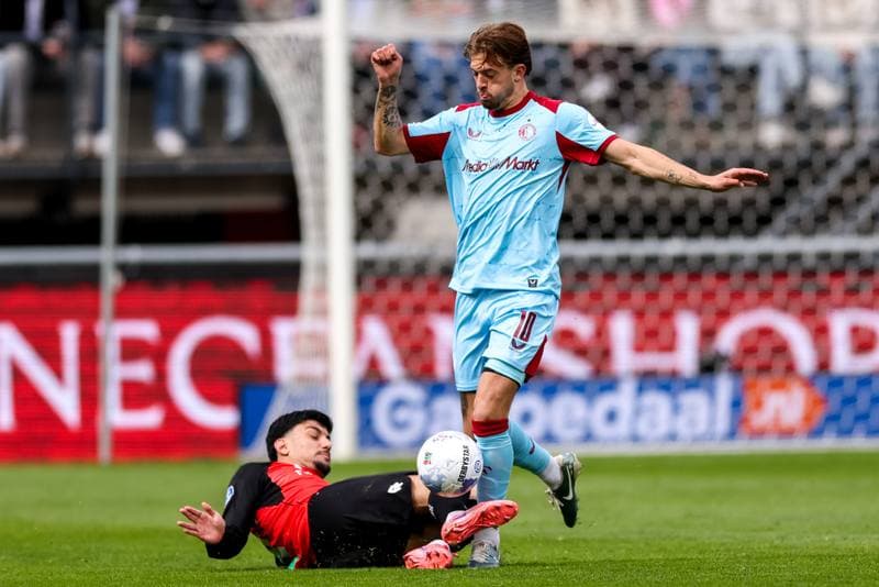 Football. Dutch Eredivisie. NEC - Feyenoord. 12.04.2026