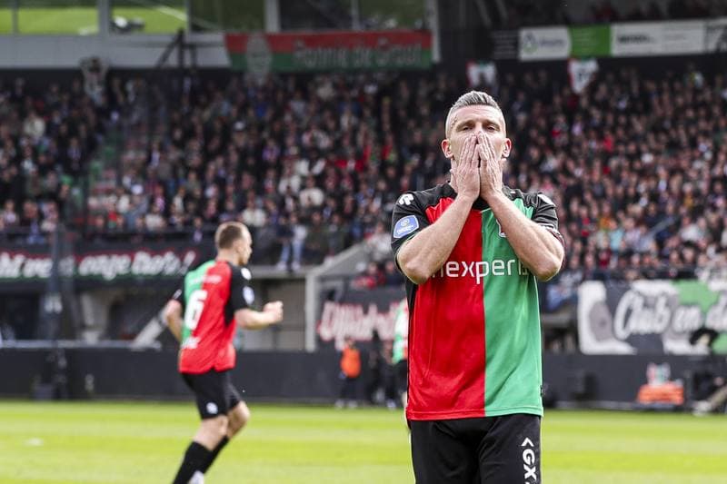 Football. Dutch Eredivisie. NEC - Feyenoord. 12.04.2026