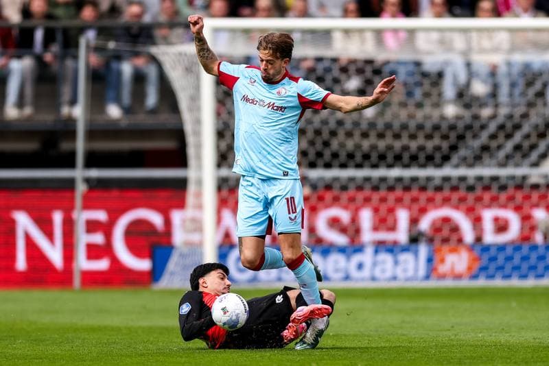 Football. Dutch Eredivisie. NEC - Feyenoord. 12.04.2026