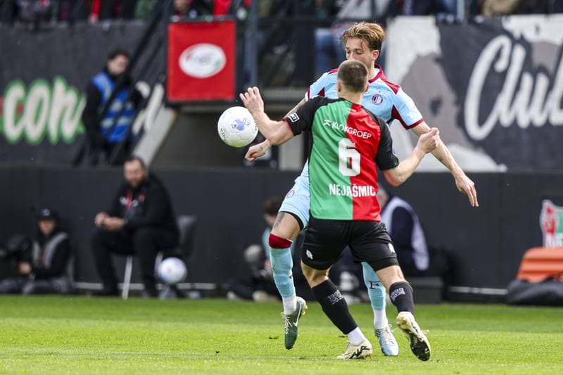 Football. Dutch Eredivisie. NEC - Feyenoord. 12.04.2026