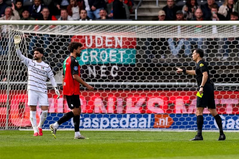 Football. Dutch Eredivisie. NEC - Feyenoord. 12.04.2026