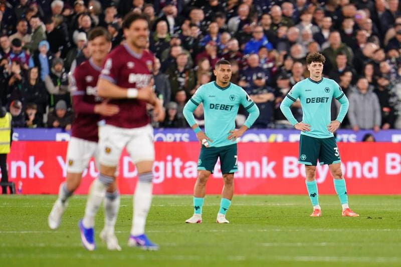 Football. Premier League. West Ham United - Wolverhampton Wanderers. 10.04.2026