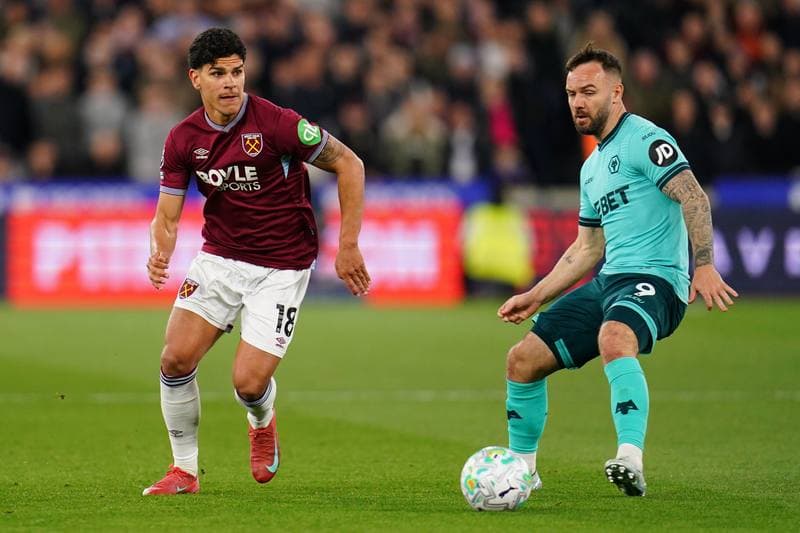 Football. Premier League. West Ham United - Wolverhampton Wanderers. 10.04.2026