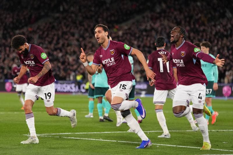 Football. Premier League. West Ham United - Wolverhampton Wanderers. 10.04.2026