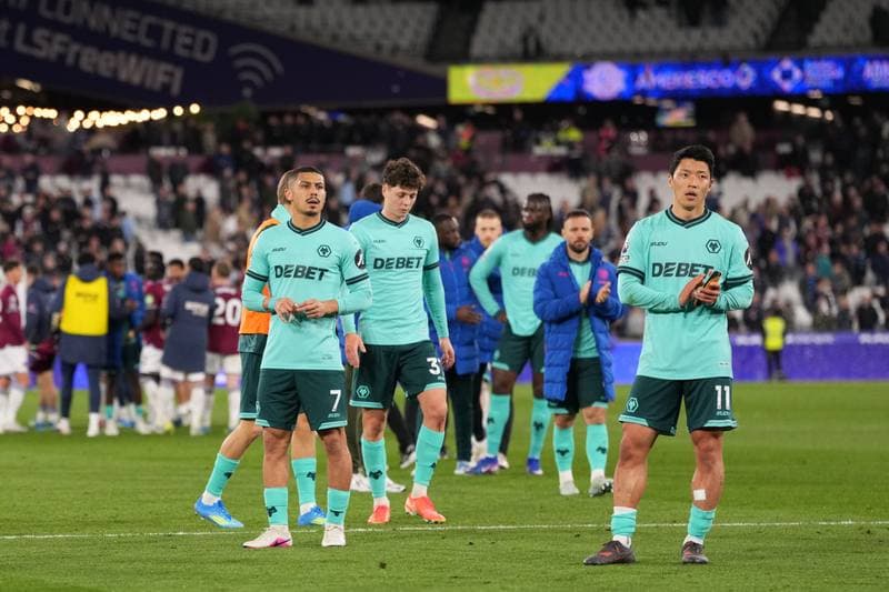 Football. Premier League. West Ham United - Wolverhampton Wanderers. 10.04.2026