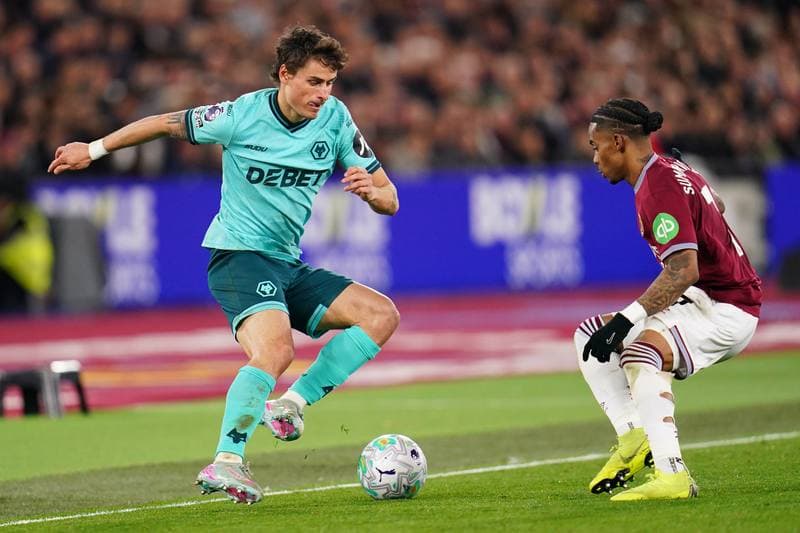 Football. Premier League. West Ham United - Wolverhampton Wanderers. 10.04.2026