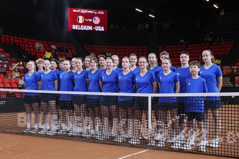 Tennis. Billie Jean King Cup. Belgium - USA. 11.04.2026