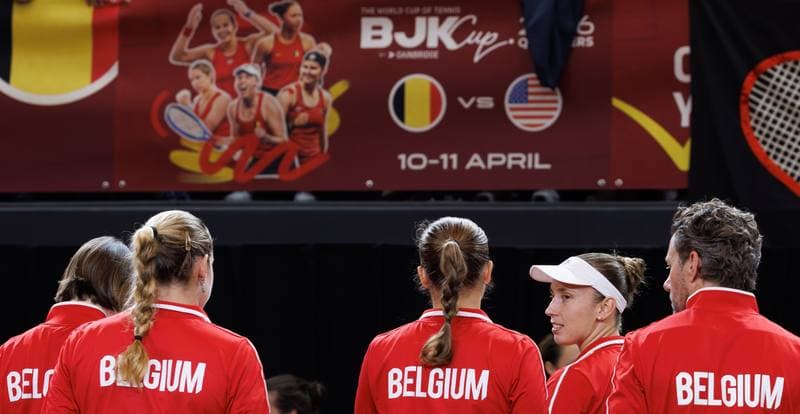 Tennis. Billie Jean King Cup. Belgium - USA. 11.04.2026