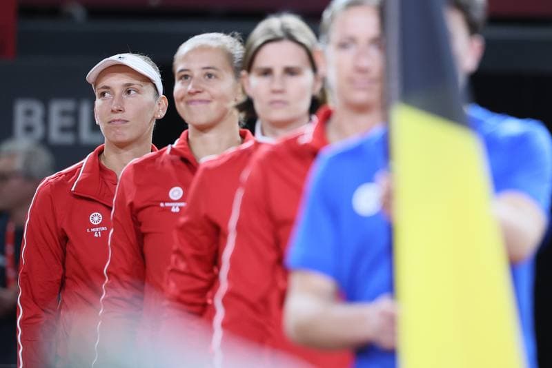 Tennis. Billie Jean King Cup. Belgium - USA. 11.04.2026