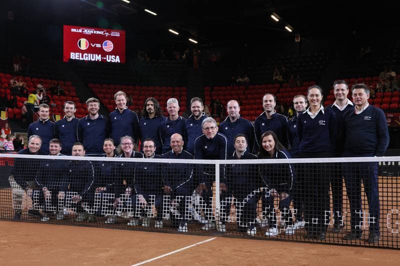 Tennis. Billie Jean King Cup. Belgium - USA. 11.04.2026