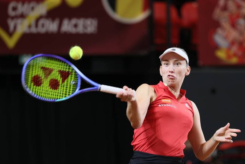 Tennis. Billie Jean King Cup. Belgium - USA. 11.04.2026