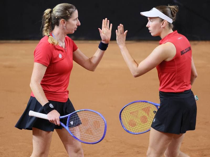 Tennis. Billie Jean King Cup. Belgium - USA. 11.04.2026