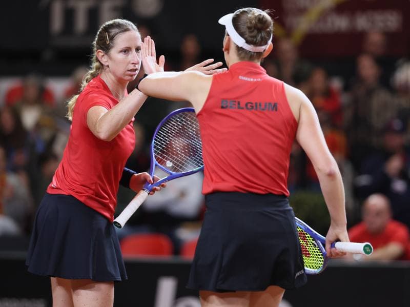Tennis. Billie Jean King Cup. Belgium - USA. 11.04.2026