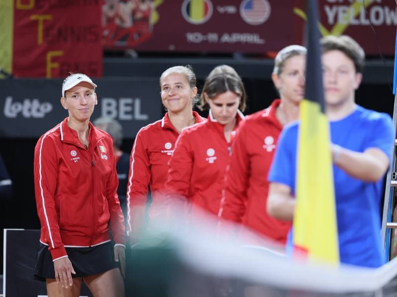 Tennis. Billie Jean King Cup. Belgium - USA. 11.04.2026