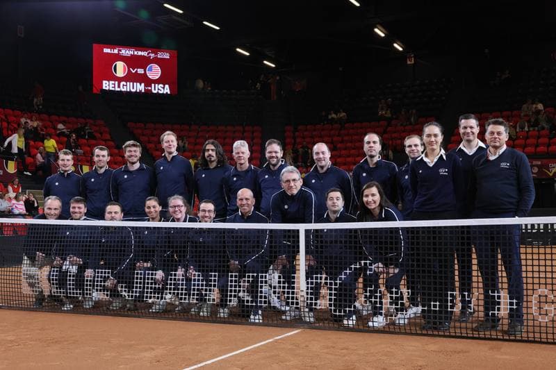 Tennis. Billie Jean King Cup. Belgium - USA. 11.04.2026