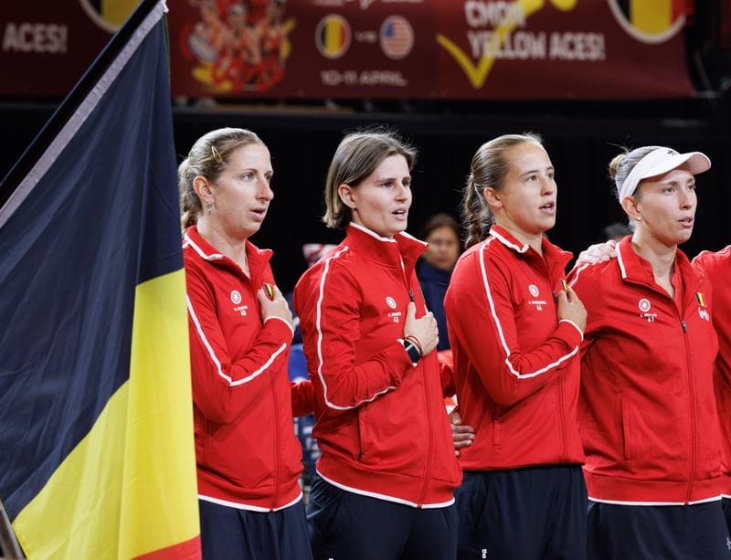 Tennis. Billie Jean King Cup. Belgium - USA. 11.04.2026