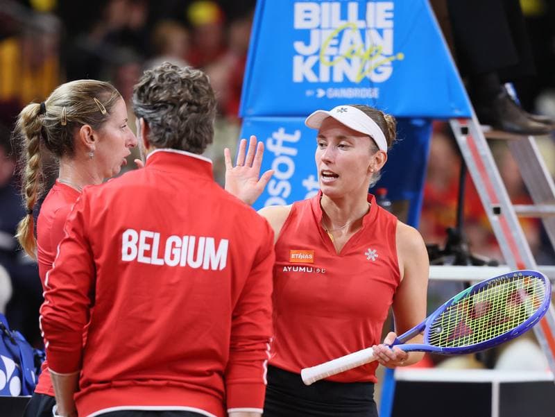 Tennis. Billie Jean King Cup. Belgium - USA. 11.04.2026