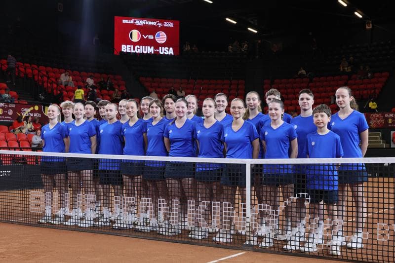 Tennis. Billie Jean King Cup. Belgium - USA. 11.04.2026
